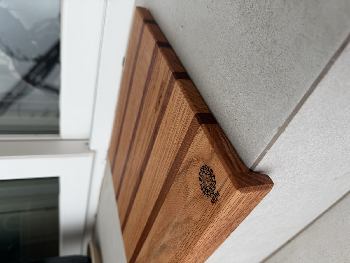 Tabla de cortar con canal